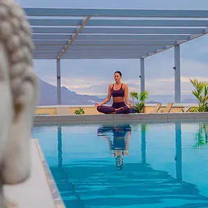  Apartamento Canaan In Tenerife - Heated Pool, Ocean Views, Palm Garden, España